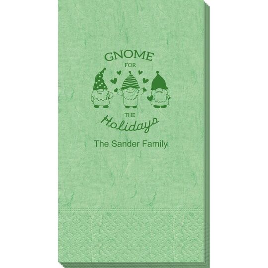 Gnome For The Holidays Bali Guest Towels